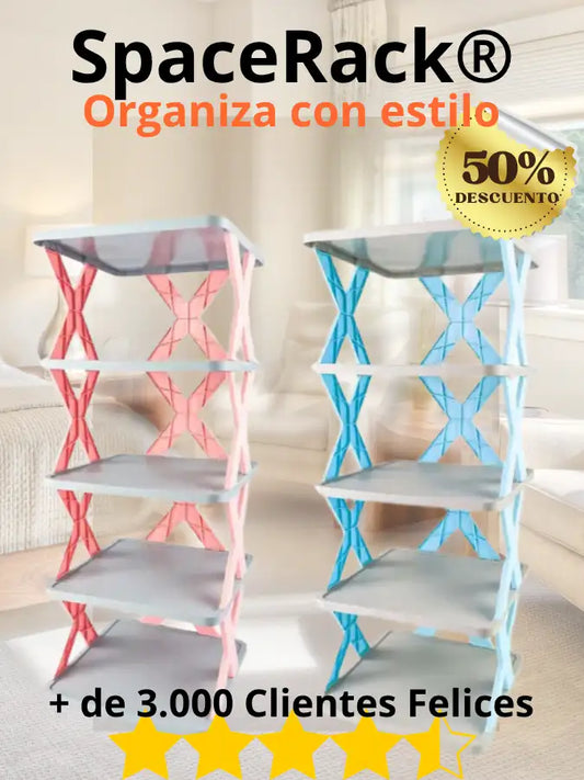 SpaceRack® Organizador Multiusos de 5 Niveles